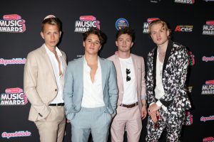 James and the rest of The Vamps
