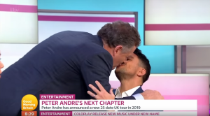 Pier Morgan Peter Andre Good Morning Britain