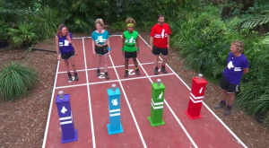 The race begins