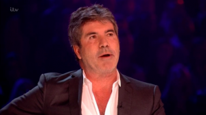 Simon Cowell on the X Factor