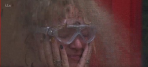 Rita got the bugs poured over her