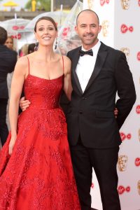 The couple on the red carpet