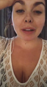 Scarlett looks tired