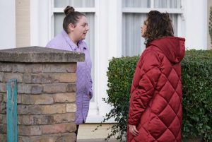 Bernadette confronts Evie EastEnders
