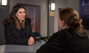 Debbie gets a gift from Joe in Emmerdale 