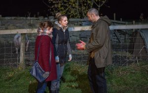 Sam finds Gloria the pig has been killed Emmerdale 