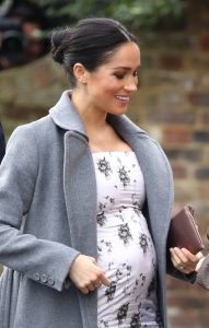 Meghan, Duchess of Sussex visits actor Richard O'Sullivan in the Royal Variety Charity's residential nursing and care home at Brinsworth House