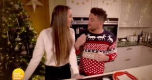 Emily and Pete on Lorraine