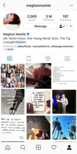 Meghan Markle's Instagram