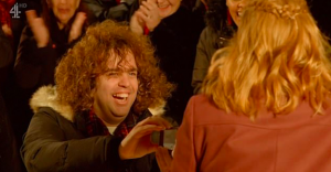 Daniel proposes to Lily in The Undateables