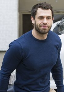 Kelvin Fletcher leaving the ITV studios, London