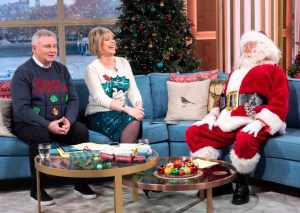 Chris Cringle on This Morning creepy Santa
