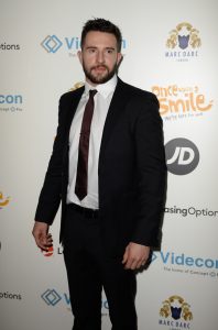 Mike Parr at the Once Upon a Smile Grand Ball 2016 at the Hilton Manchester Deansgate