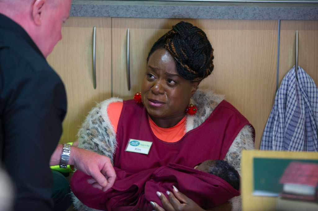 EastEnders SPOILER: First look at Kim's baby
