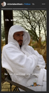 Beckham New Year's Eve party (Credit: Instagram)