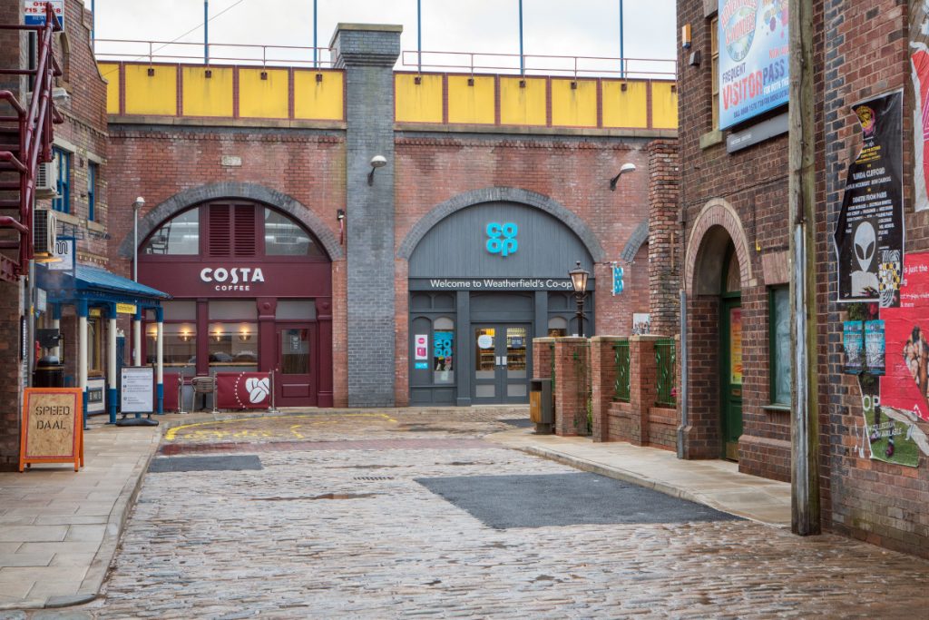 Victoria Street Corrie Credit: ITV