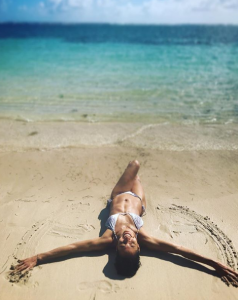 Karen Clifton holiday pic