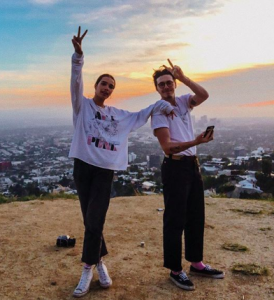 brooklyn beckham hana cross (credit: brooklynbeckham Instagram)