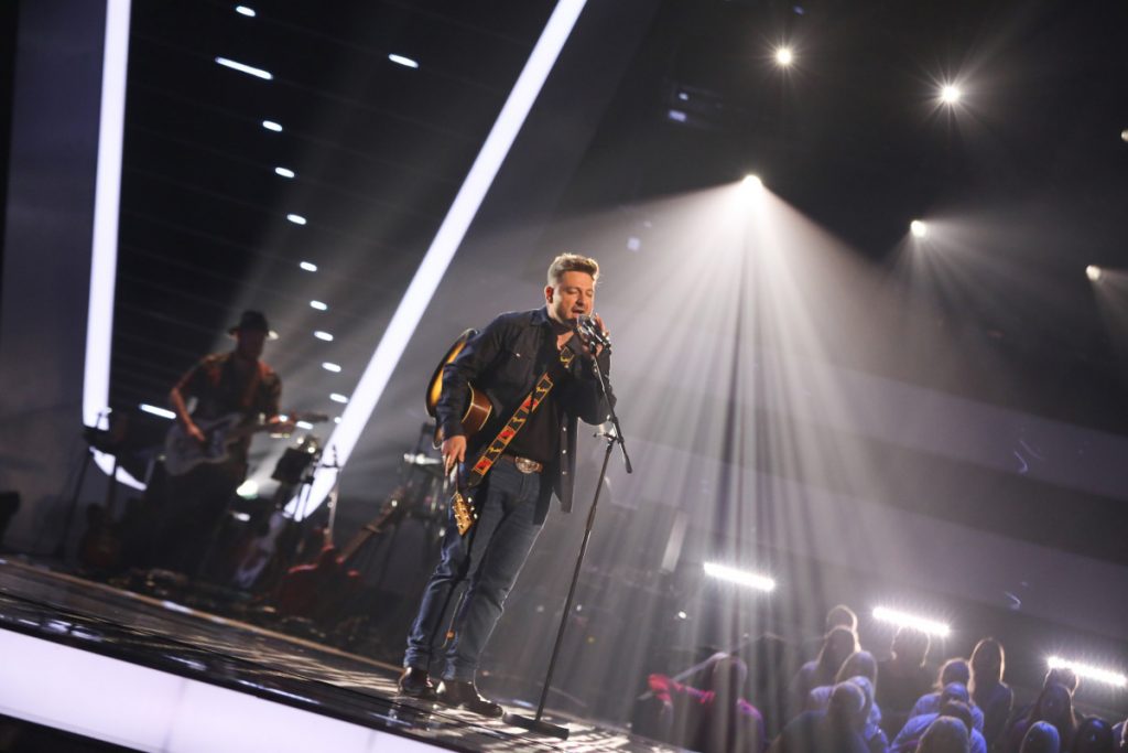 The Voice Peter Donegan ITV