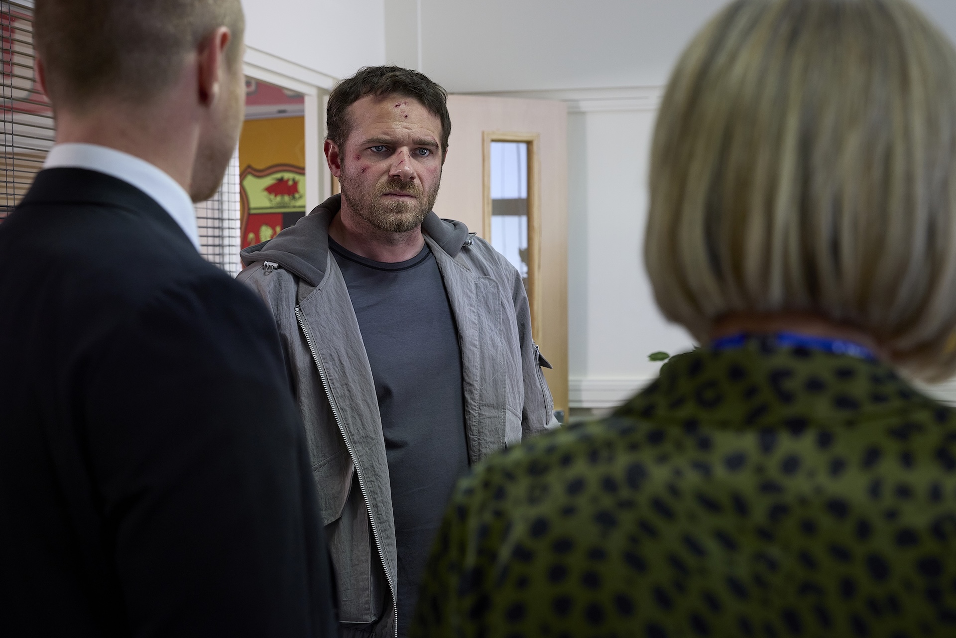 Coronation Street's Mick at the school