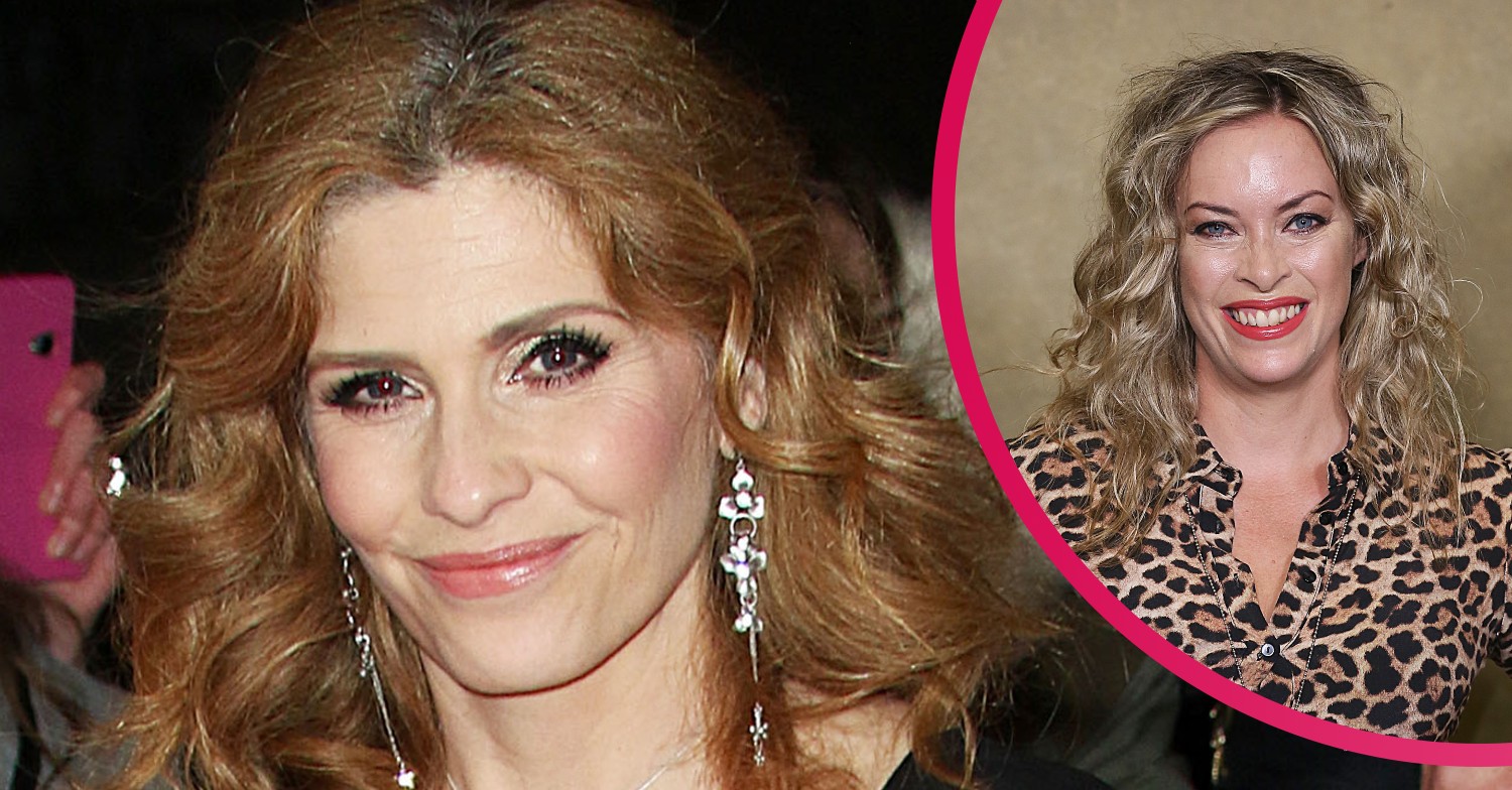 Emmerdale Samantha Giles and Sharon Marshall Credit: SplashNews.com