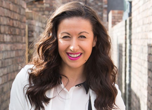 Hayley Tamaddon as Andrea Beckett in Corrie