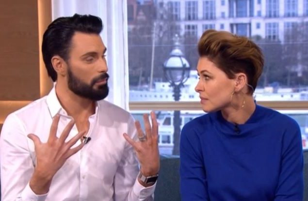 Rylan Clark-Neal and Emma Willis interview Ryan Ruckledge on This Morning