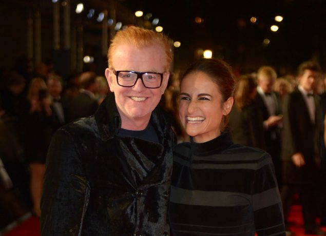 Chris Evans and wife Natasha