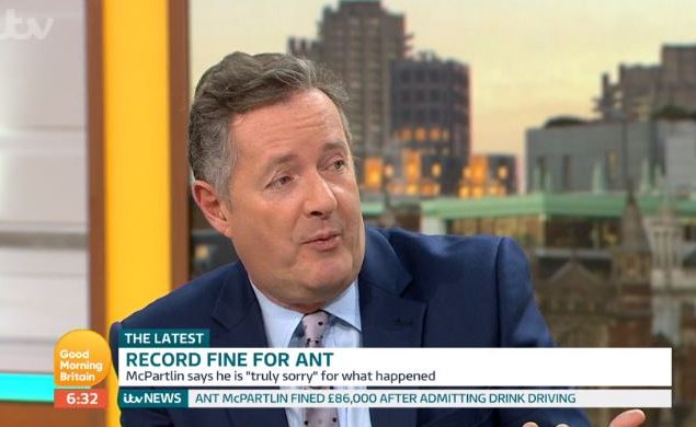 Piers Morgan on Good Morning Britain