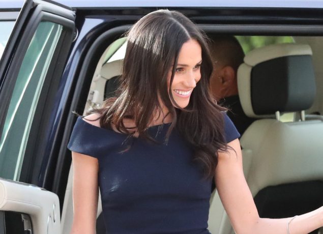 Meghan Markle and mum Doria at Clivedon House Hotel