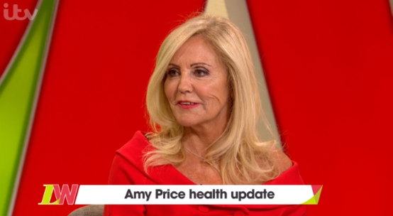 Amy Price on Loose Women (Credit: ITV)