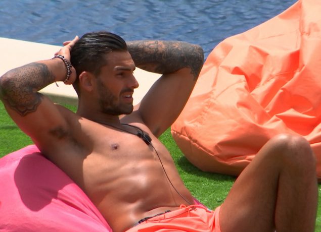 Adam Collard on Love Island