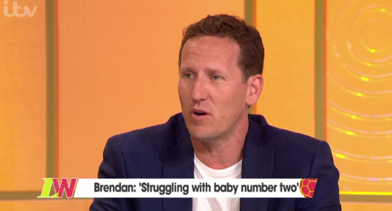 Brendan Cole on Loose Women (Credit: ITV)