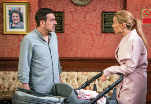 Peter and Toyah in Coronation Street