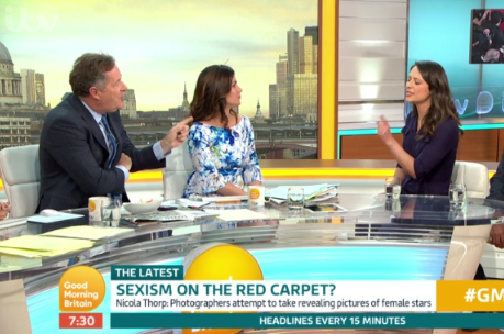 Sexism debate on Good Morning Britain (Credit: ITV)