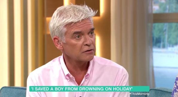 Phillip Schofield on This Morning (Credit: ITV)
