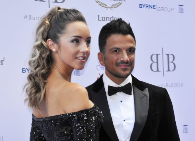 Peter Andre and Emily MacDonagh Attend The Caudwell Children Butterfly Ball In London