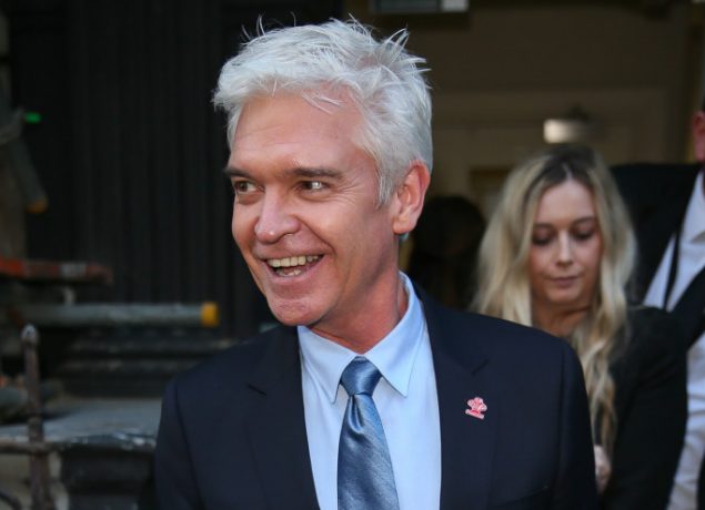 Phillip Schofield, Celebrities leaving the Prince Trust Awards at the London Palladium - London