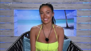 Sophie Gradon on Love Island