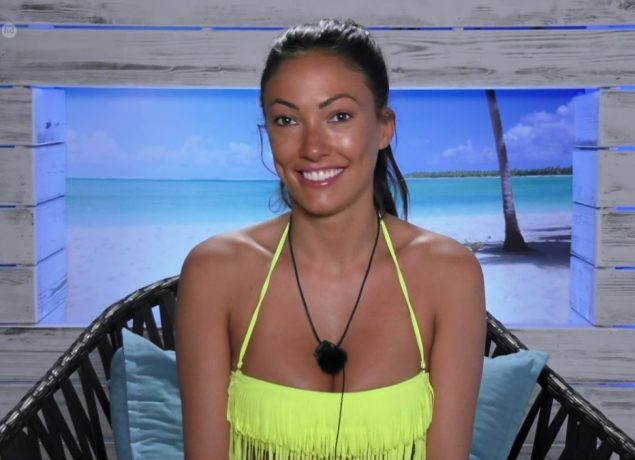 Sophie Gradon on Love Island