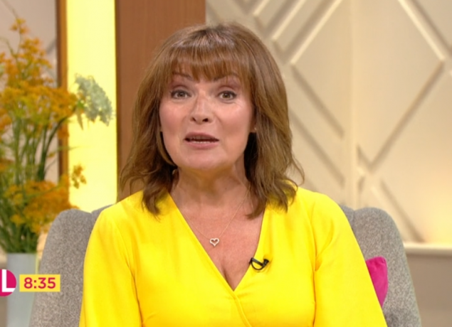lorraine-kelly on Lorraine (Credit: ITV)