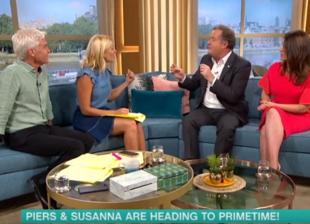 Piers and Susanna on This Morning