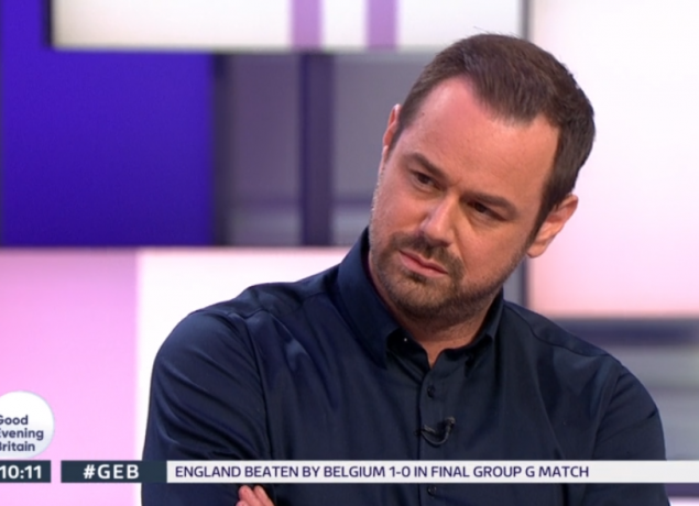 danny-dyer on Good Evening Britain