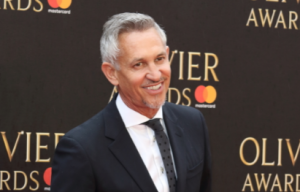 Gary Lineker at the Olivier Awards