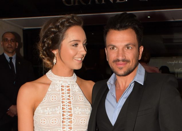 Emily and Peter Andre, Lorraine High Street Fashion Awards Red Carpet Arrivals In London