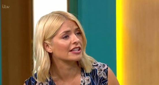 Holly Willoughby on This Morning