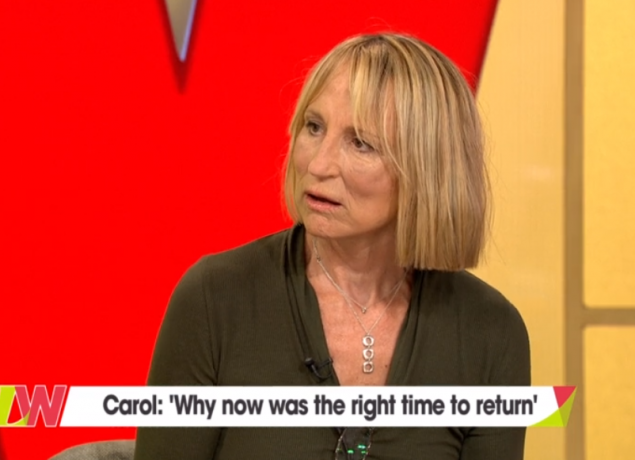 carol-mcgiffin on Loose Women after five years away