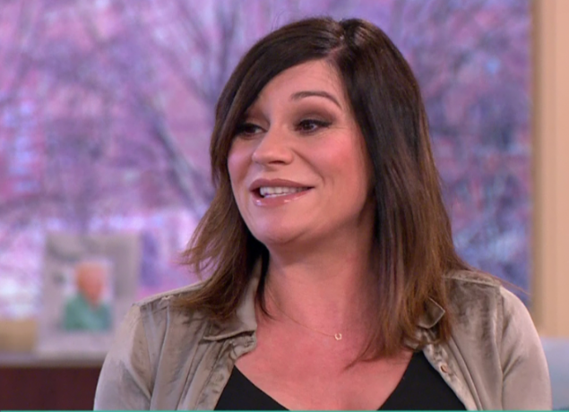 Lucy Pargeter pregnant on This Morning (Credit: WENN)