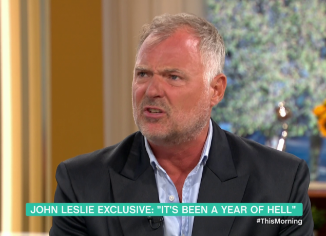 john-leslie on This Morning