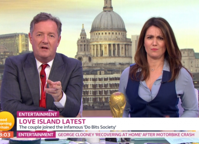 Piers and Susanna on GMB